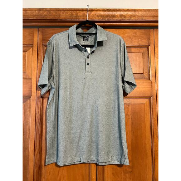 NWT J. Crew Men's Performance Polo Shirt COOLMAX® Technology Old Forest Size L - Picture 2 of 14
